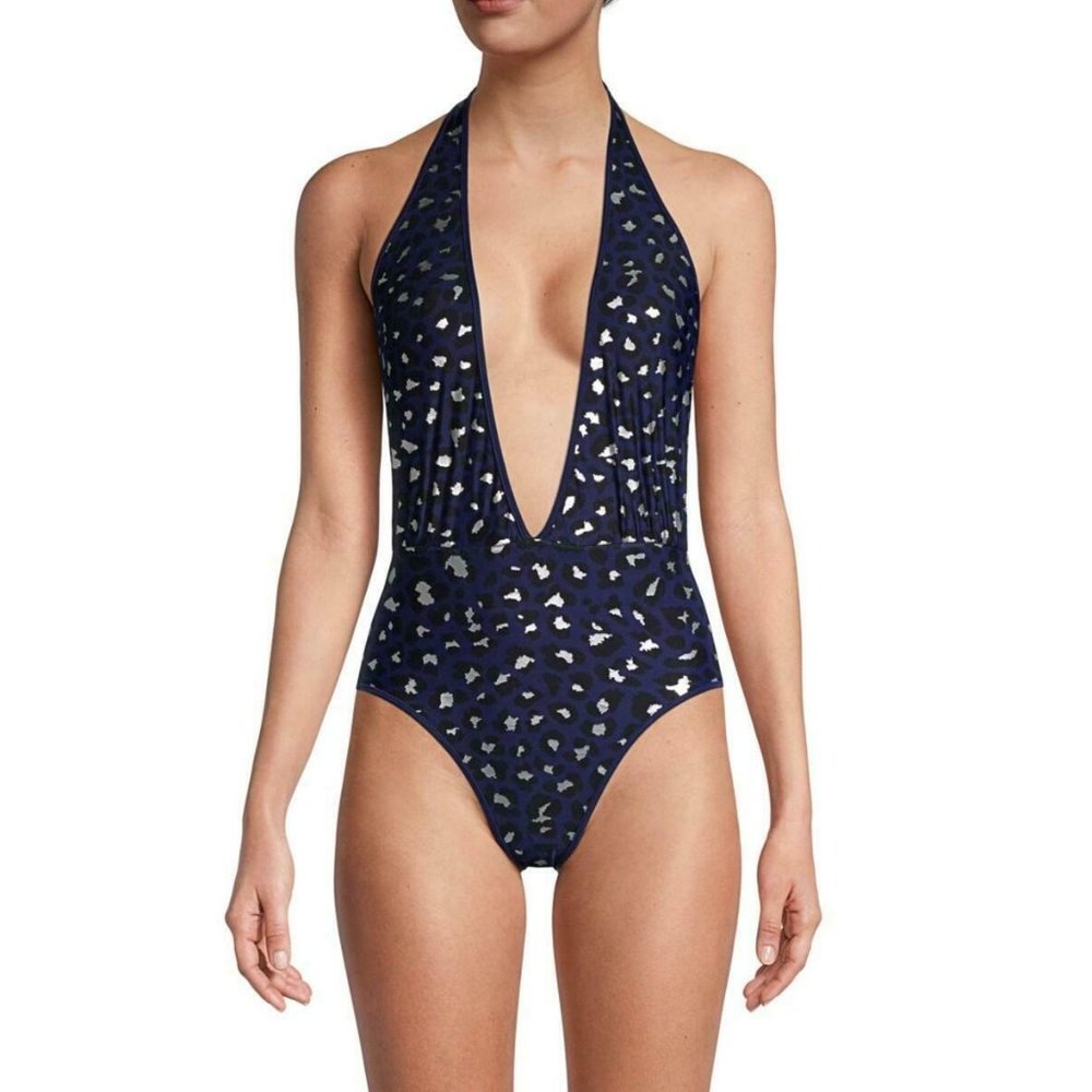 Zadig & Voltaire Size 38 / US 6 Maillot Leopard One Piece Swimsuit - Picture 10 of 11